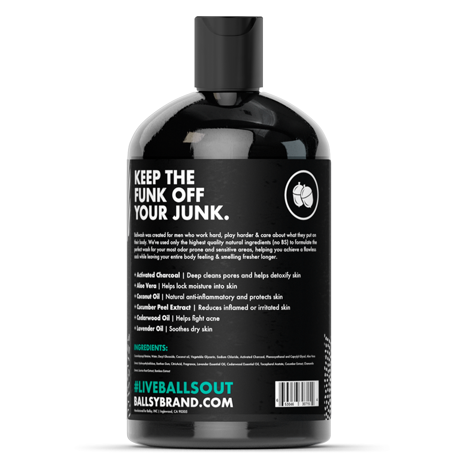 Ballwash XL with Activated Charcoal