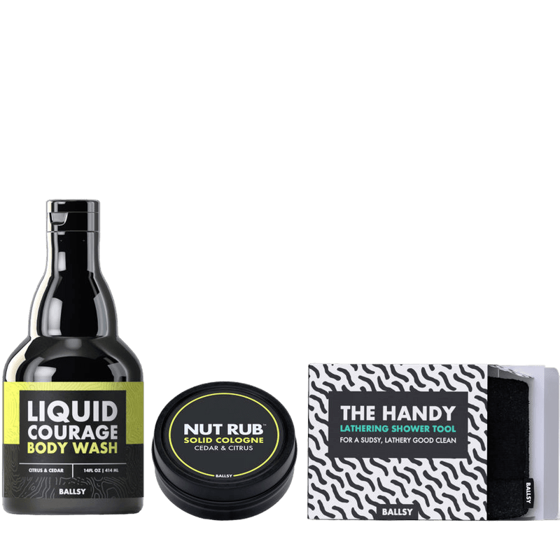 Liquid Courage, Nut Rub & Handy Bundle